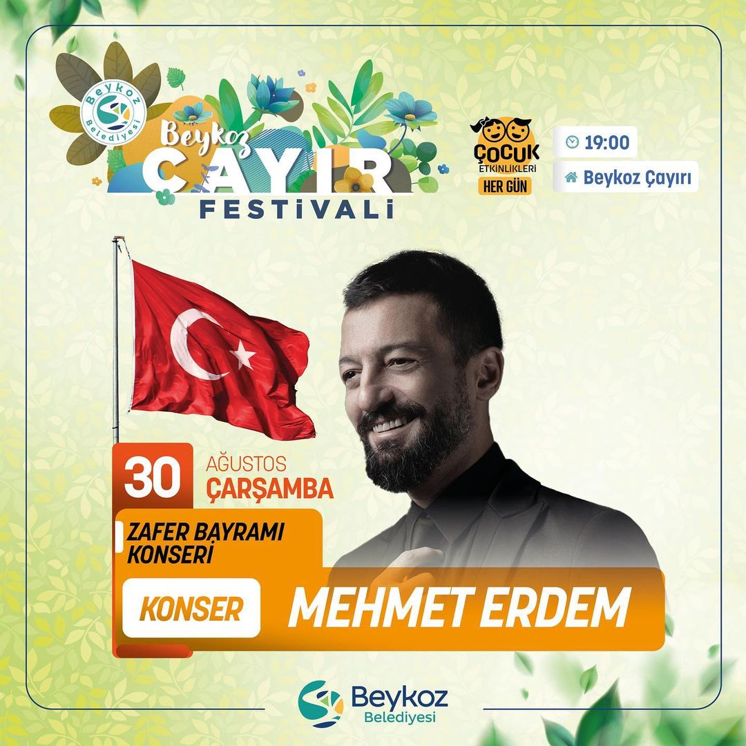 Beykoz Belediyesi - Çayır Festivali Mehmet Erdem